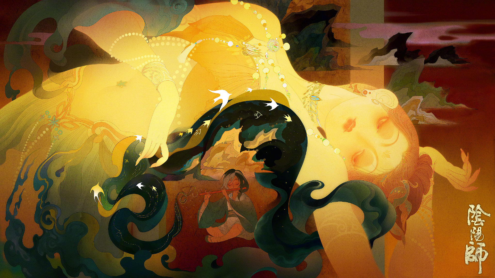 专属插画「煌音画仙」