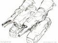 光環戰鬥進化中天蠍坦克的早期設計