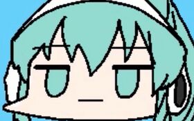 富士山的頂上站着只miku.jpg