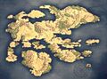 《火焰之纹章系列》阿卡奈亚大陆地图