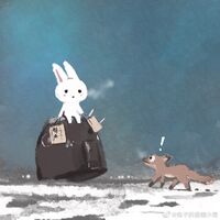 玉兔和狐狸的初见