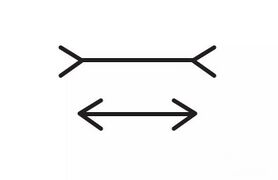 缪勒-莱尔错觉 两条线段哪个更长？