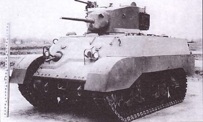 採用新式車體設計的M3A3輕型坦克.jpg