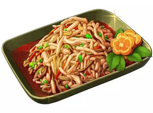 鱼香肉丝食物图.png