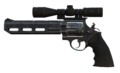 《辐射4》中发射.44马格南弹药的转轮手枪，虽然也只被简单地命名为“.44手枪”，但和前作中的相似转轮手枪对比看，它最可能是史密斯威森M29的一个型号。