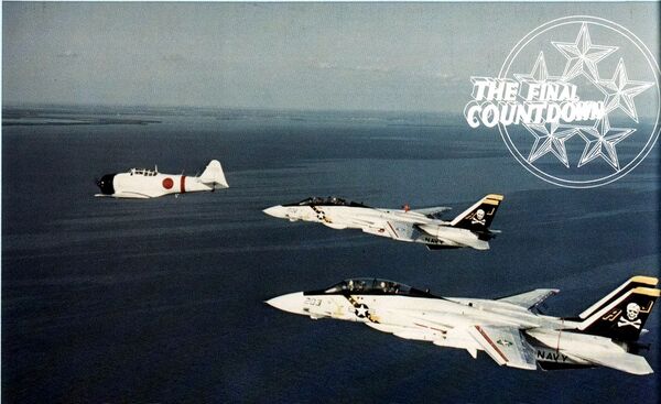 F-14A Tomcats of VF-84 during The Final Countdown filming 1979.jpg