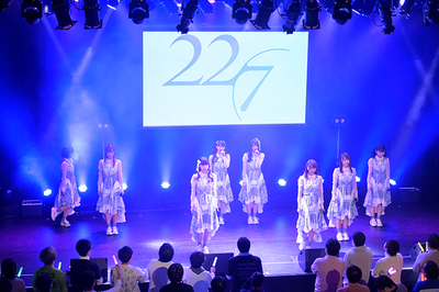 2019年12月30日举办的22/7的2019年最后一次月度定期公演『“ナナニジライブ” #12』场照