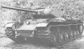在KV-1S炮塔上直接改装并安装85mm炮的KV-85G 注意这个炮塔没有IS标志性的观察塔