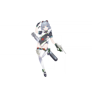 方案：長得像女僕裝的競速泳衣+模仿船舵的腰部裝飾+上層建築與艦炮擬物化為手槍+背後挎着一枚魚雷。示範者：《戰艦少女》中的K-21。