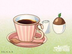 混合咖啡 定價：400日圓（含甜食的話免100日圓） ※店裏也有賣咖啡豆，詳情請洽店員