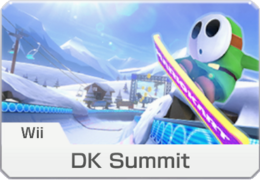 Wii DK單板滑雪障礙追逐