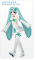 Project DIVA- 2nd中歌曲的演奏形象