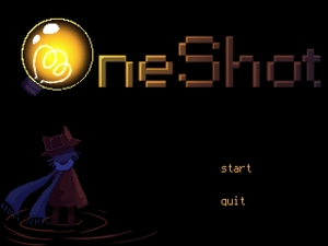 OneShot原版遊戲畫面