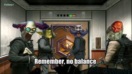 Remember, no Balance.