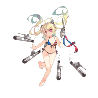 方案：鱼雷飞剑。示范者：《战舰少女》中的大青花鱼。具体到细节上，这个舰娘设定里还把舰炮、雷达等元素和鱼雷混合了。