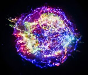 超新星爆炸后产生的星云