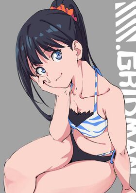 Takarada Rikka swimsuit.jpg