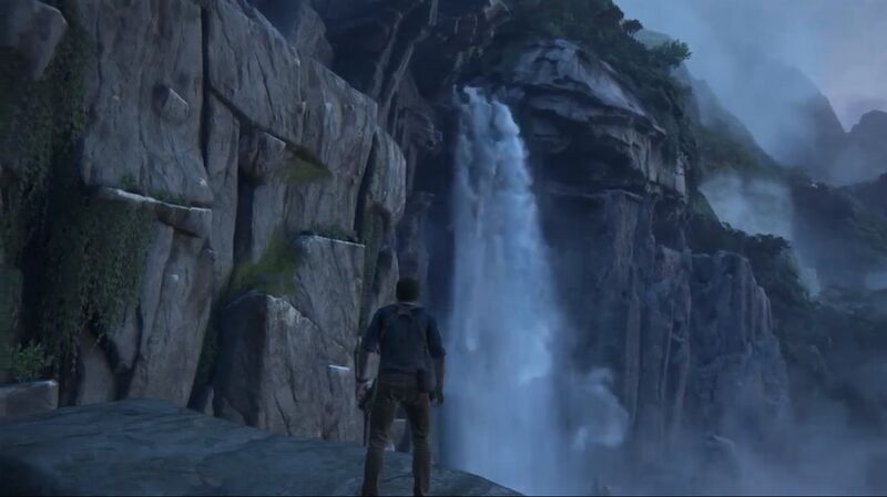 File:Uncharted 4 waterfall scene.jpg