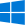 2012年版Windows Logo（深蓝色）。